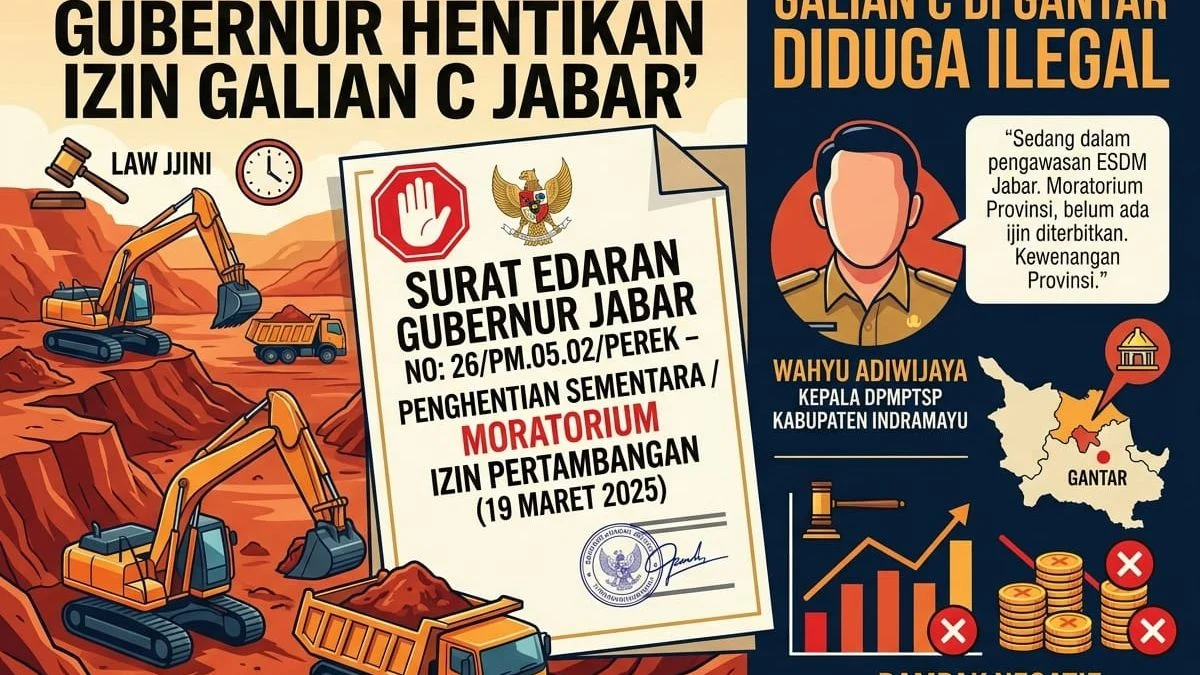 Izin Galian C Indramayu: DPMPTSP Sebut Provinsi Moratorium