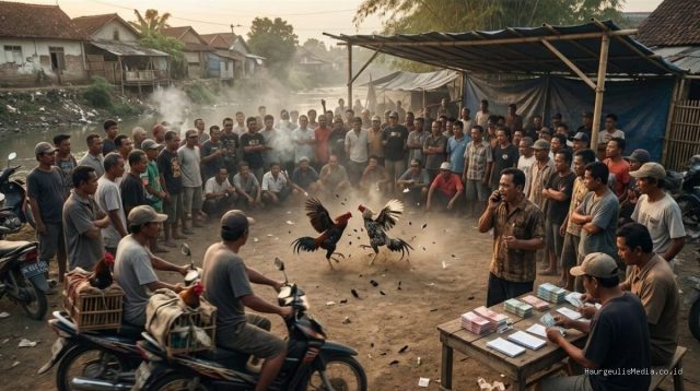 Judi Sabung Ayam Karangasem Indramayu Beroperasi, Pemda dan APH Dinilai ‘Tertidur