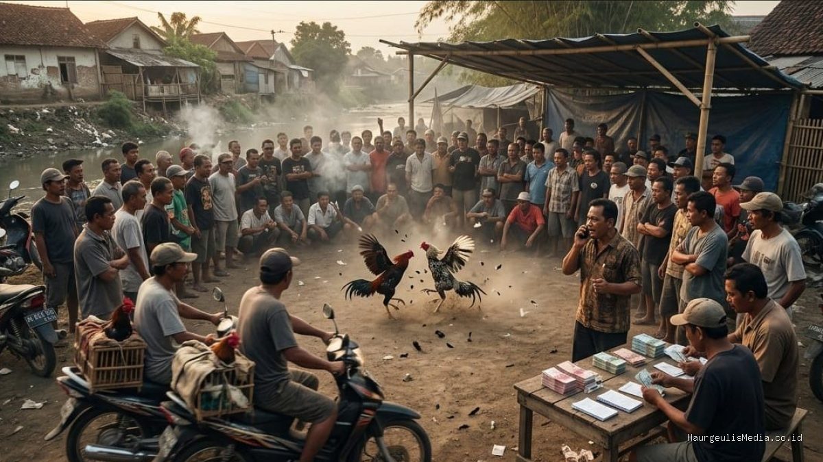 Judi Sabung Ayam Karangasem Indramayu Beroperasi, Pemda dan APH Dinilai ‘Tertidur