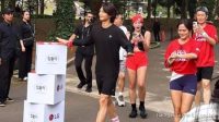 Minho SHINee Berlari di Gelora Bung Karno