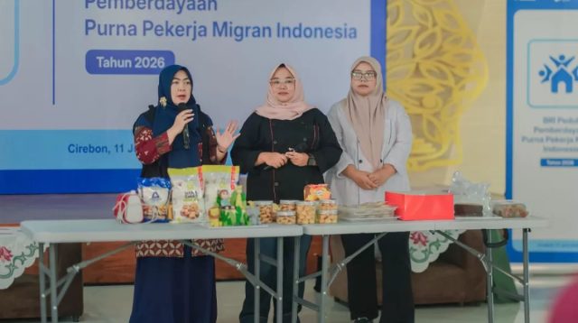 Pelatihan Kewirausahaan untuk Purna Pekerja Migran Indonesia oleh BRI Peduli di Cirebon