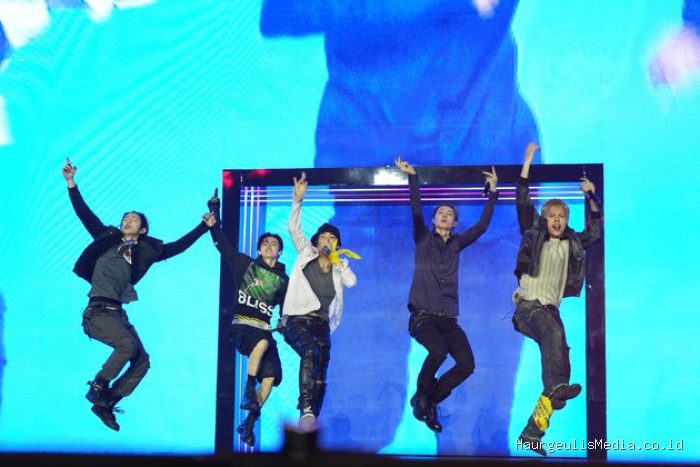 CORTIS menjadi grup K-Pop yang meramaikan Allo Bank Festival 2026 pada Sabtu, (20/6/2026) lalu dengan performa penuh energi.