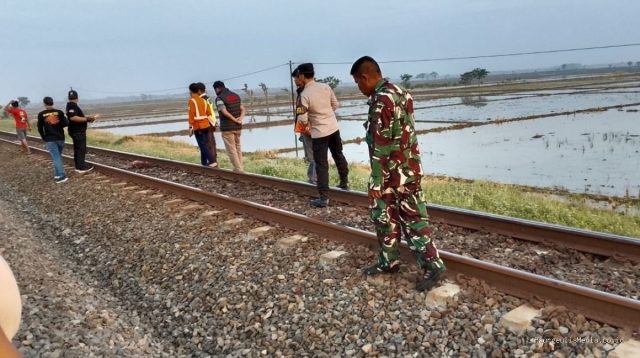 Pria Cikedunglor Meninggal di Rel Kereta: Babinsa Ungkap Proses Penanganan