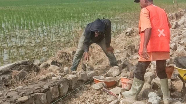 Proyek Rekonstruksi Sukamelang – SP Kedokan Gabus Indramayu Disorot