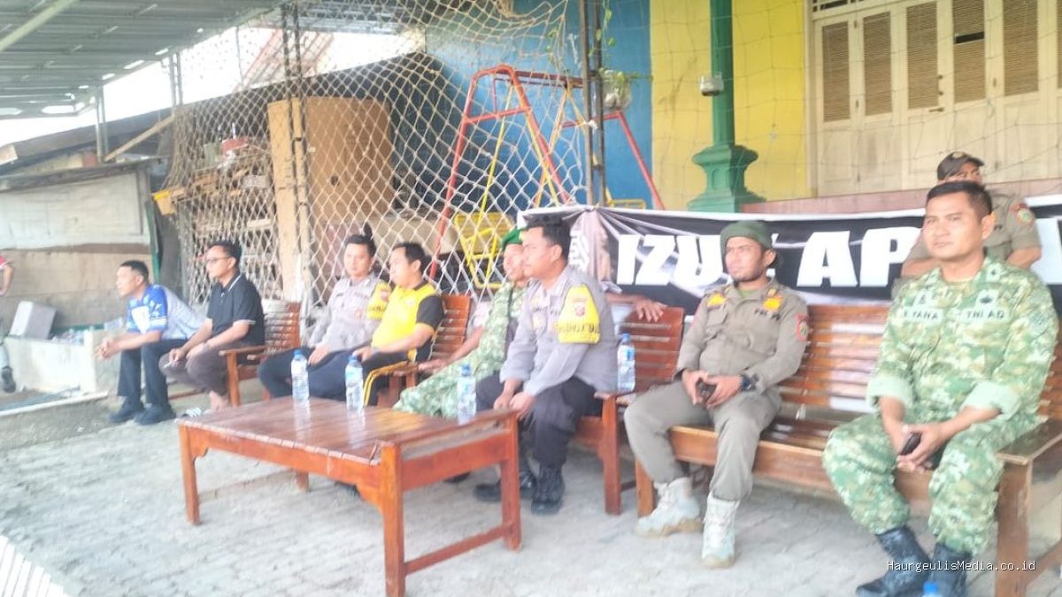 Sinergi Koramil 1613 Terisi Kawal Sepak Bola Antar Desa Izun Sport Competition