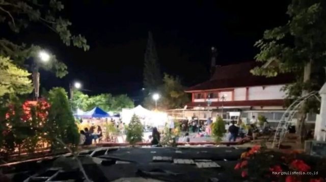 Alun-Alun Indramayu Terbengkalai, Air Mancur Tak Lagi Menyala