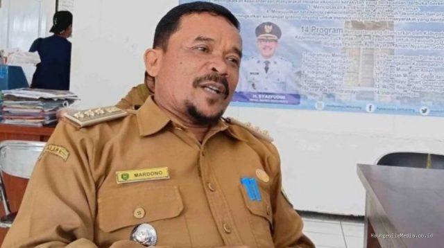Camat Jatibarang H. Mardono Sosialisasikan Larangan Hajatan Jalan KDM