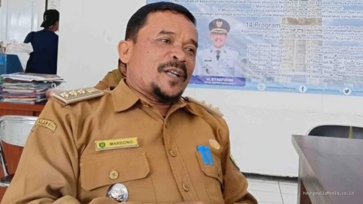 Camat Jatibarang H. Mardono Sosialisasikan Larangan Hajatan Jalan KDM