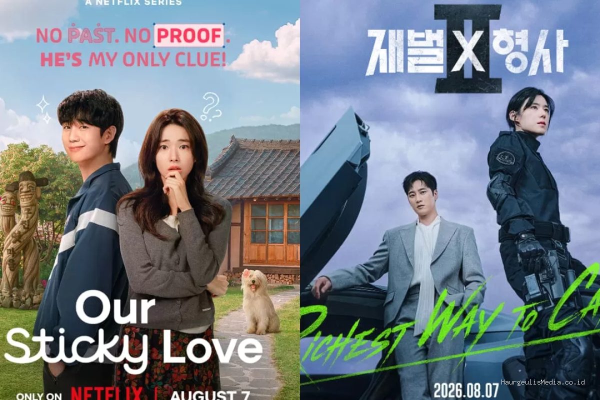 Drakor Agustus 2026: Our Sticky Love & Flex x Cop Season 2 Rilis