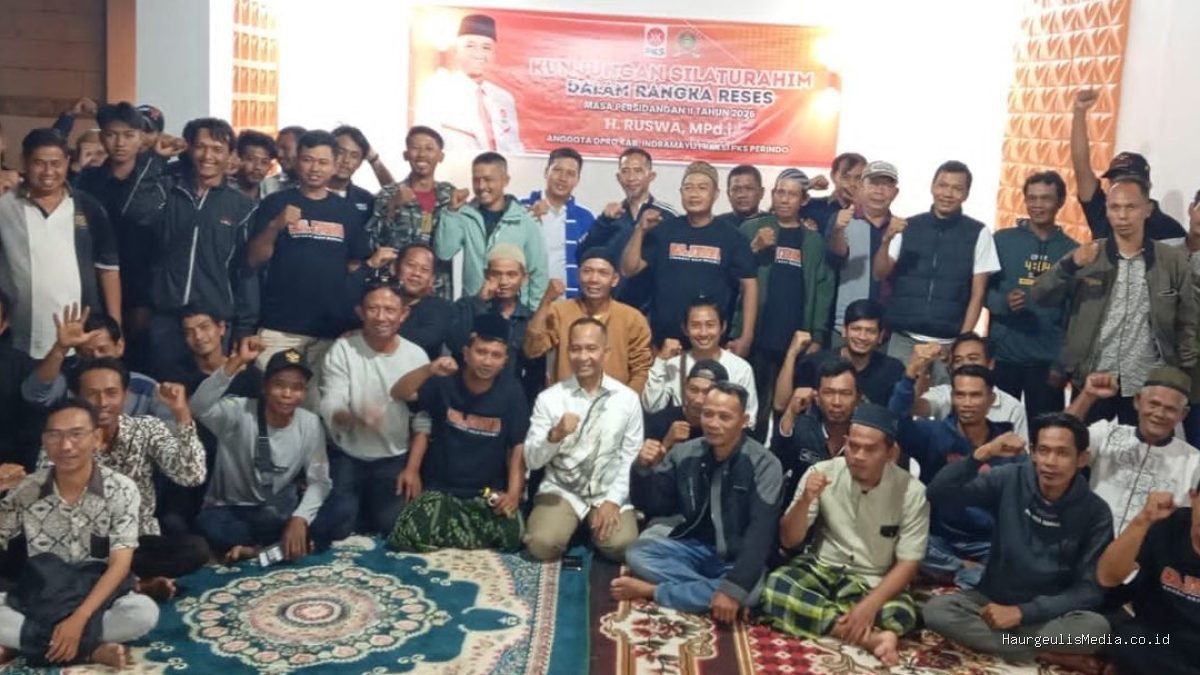 H Ruswa Anggota DPRD Indramayu Siap Perjuangkan Aspirasi Warga