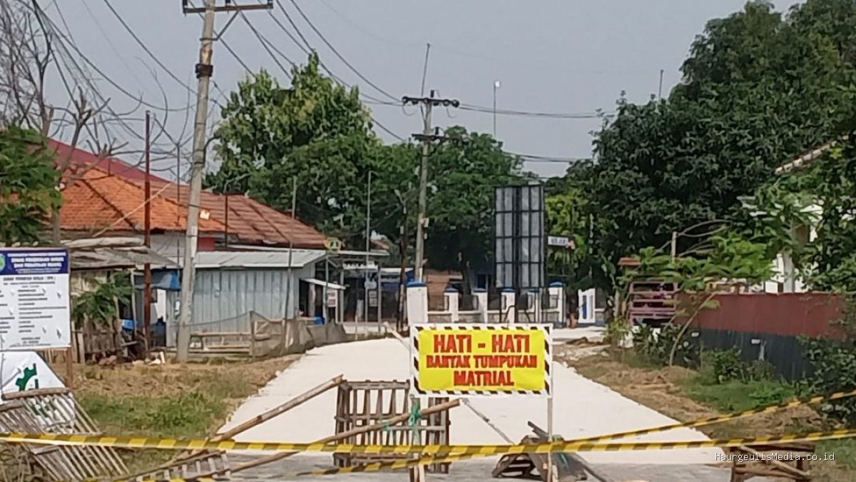 Jalan Ampera Jatibarang: Kenyamanan Warga Usai Dikeras Beton