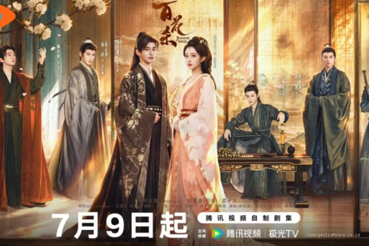 Jumlah Episode Drama China Blossoms of Power, Sinopsis, Pemain, dan Jadwal Tayang