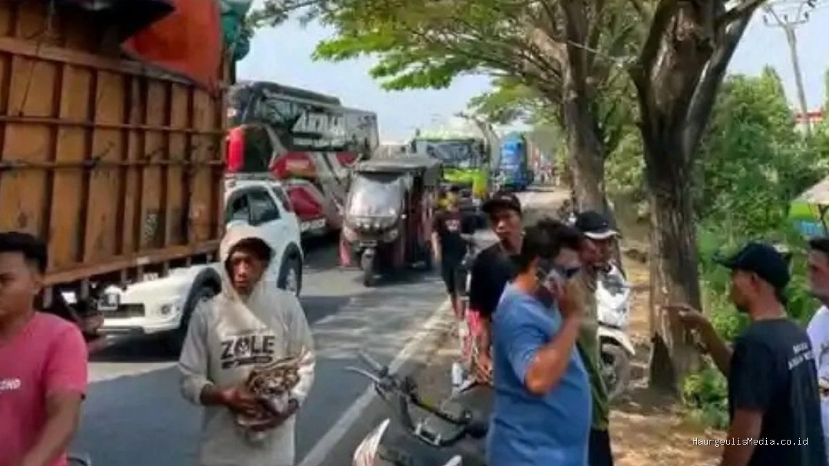 Kecelakaan Maut Jalur Pantura Kiajaran: Kemacetan Parah, Polisi Data Korban