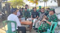 Koramil Krangkeng Kawal Dandim Turun Langsung ke Sawah, Kawal Penyerapan Gabah Petani  Demi Ketahanan Pangan