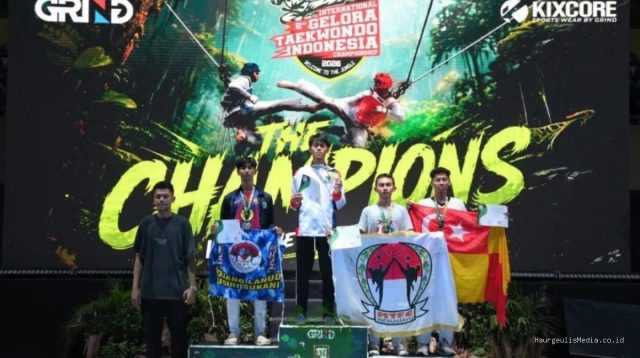 MTFC Indramayu Borong 25 Medali di Kejuaraan Taekwondo Internasional Yogyakarta