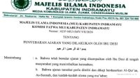 MUI Indramayu Nyatakan Ajaran Islam 4S Menyimpang, Segera Ditindak