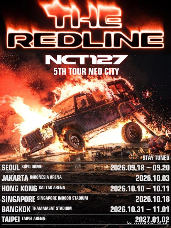 NCT 127 akan menggelar konser 'NEO CITY - THE REDLINE'