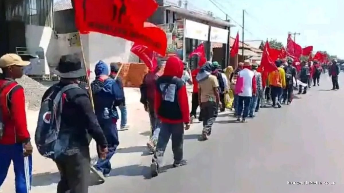 Petani Indramayu Long March ke Istana, Tagih Janji Menteri