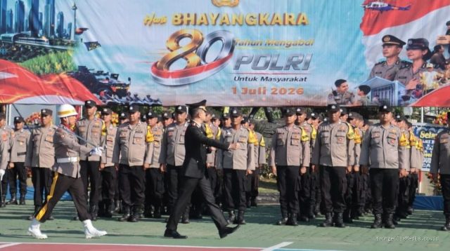 Polres Indramayu: Upacara Hari Bhayangkara ke-80 1 Juli 2026