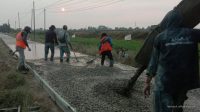 Proyek Siluman di Jalan Pesawahan Desa Sukamelang Indramayu? Proyek Siluman di Jalan Pesawahan Desa Sukamelang Indramayu?