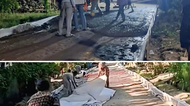 Rabat Beton Temiyang: Diduga Tabrak RAB, Proyek SP Pejaten Indramayu Disorot