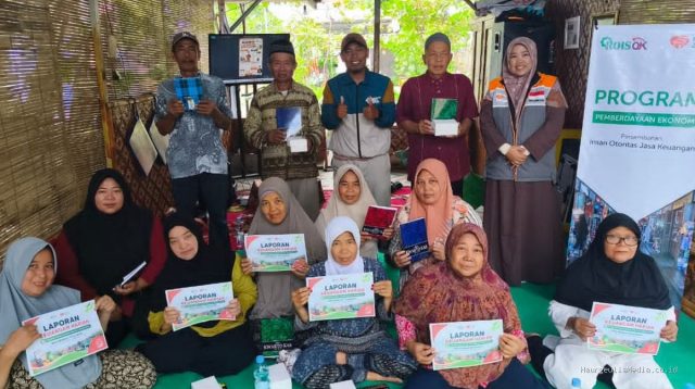 Rumah Zakat & ROIS OJK: Latih Laporan Keuangan Desa Tegalurung