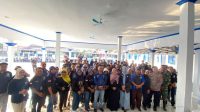 Serda Yusup Kawal Transparansi Anggaran Desa Telagasari, Koramil Lelea