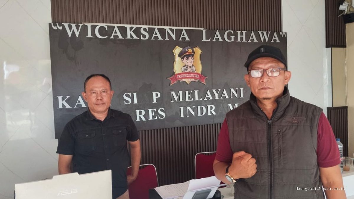 Soroti Perusakan Embung Rancamulya, IWOI & LSM Penjara Datangi Polres Indramayu