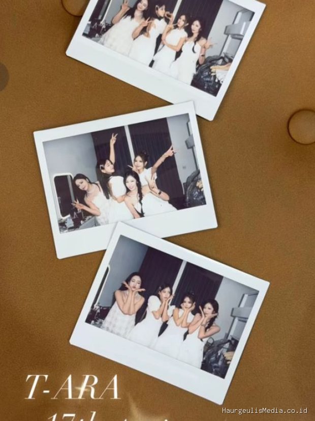 Potret T-ara/ Foto: instagram.com/eunjung.hahm Seluruh member aktif T-ara mengucapkan selamat atas ulang tahun grup mengindikasikan kesolidan yang tetap terjaga.