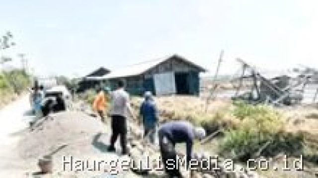 Gotong Royong Warga Luwung Gesik Indramayu Perbaiki Saluran Air 8 Agustus 2026