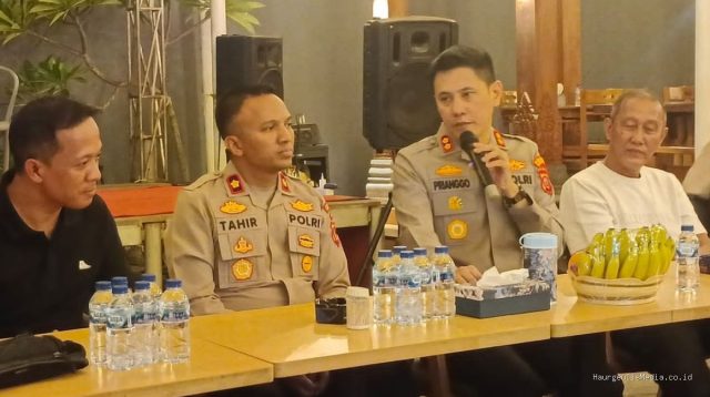 Kapolres Indramayu Perkuat Sinergitas Lewat Silaturahmi Wartawan