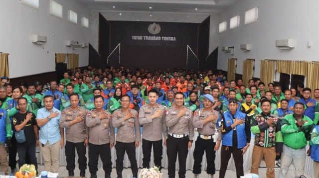 Kapolres Indramayu Temui Ratusan Driver Ojol, Bahas Apa?