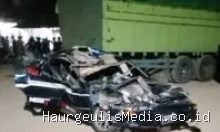 Kecelakaan Maut Sedan vs Truk Fuso di Pilangsari Indramayu, 2 Korban Dilarikan ke RS