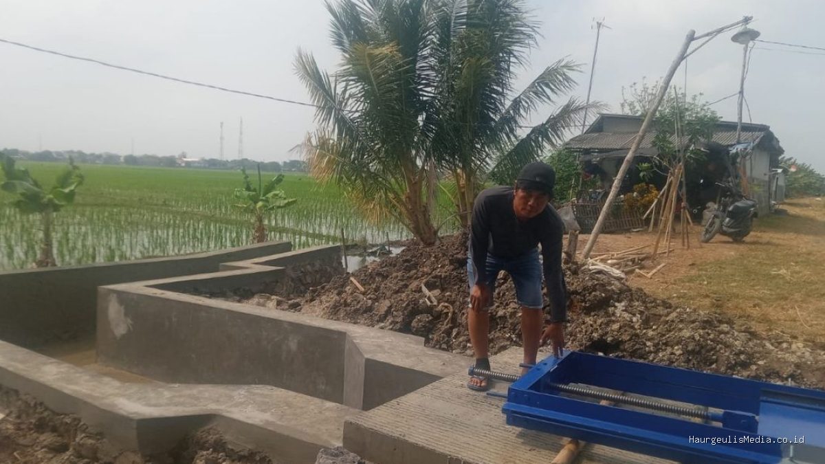 Normalisasi Irigasi, Kelompok Tani Cipeng Jaya Optimis Panen Berkat Dana APBN Rp123 Juta