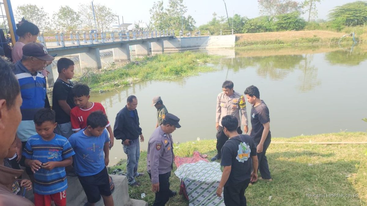 Penemuan Jasad Laki-laki di Bendungan Karet Gunung Jati Cirebon