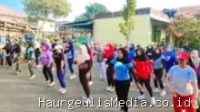 Senam Aerobik di Kedungdawa: Lagu Penjaga Hati Bakar Semangat Warga Indramayu 9 Agustus 2026