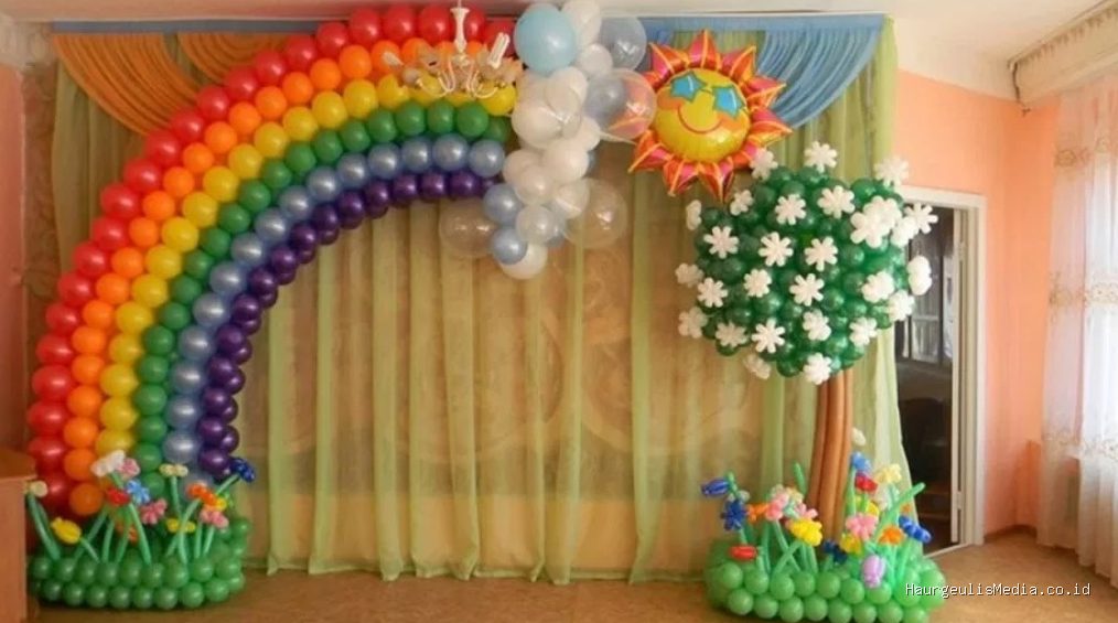 10 Ide Dekorasi Pesta Ulang Tahun Anak Kreatif dengan Balon