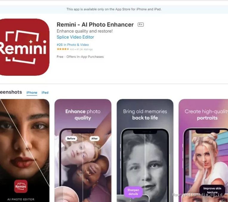 Cara Mengubah Foto Blur Jadi Jernih HD dengan Remini Gratis
