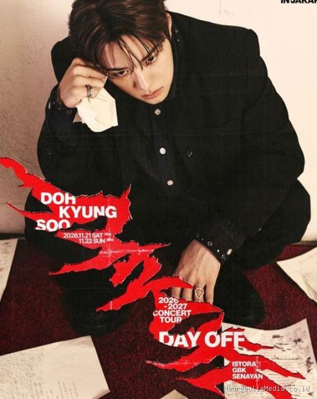 Poster konser Doh Kyung Soo di Jakarta/ Foto: instagram.com/litxperience.id