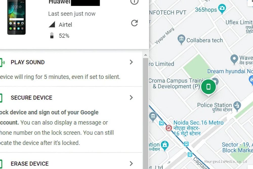 Panduan Melacak HP Hilang dalam Kondisi Mati via Akun Google
