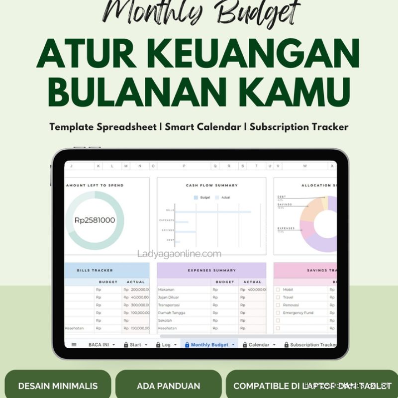 Panduan Mengatur Keuangan Bulanan agar Tetap Hemat dan Stabil