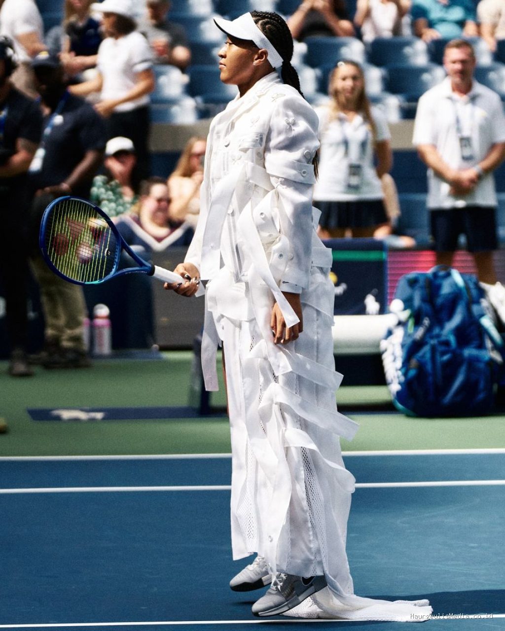 Gaya Naomi Osaka Pakai Thom Browne di US Open 2026