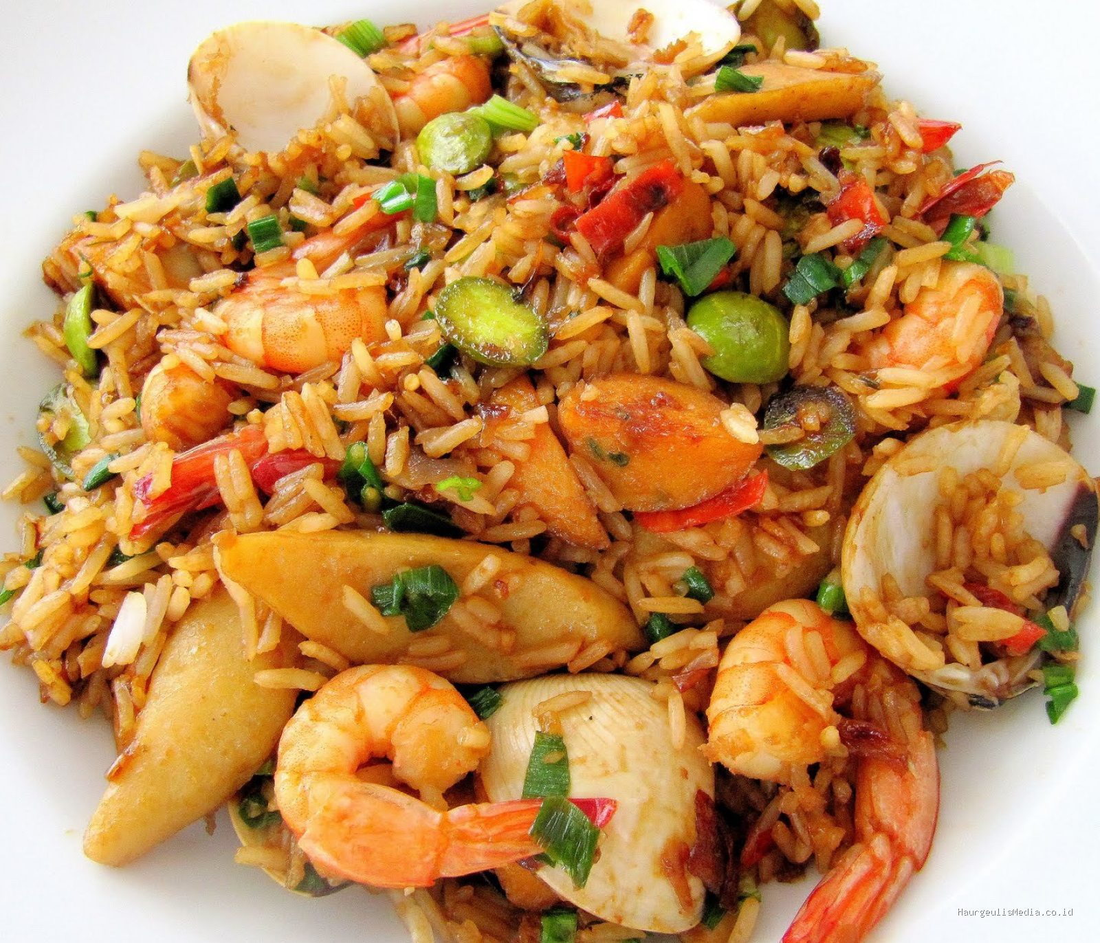 Resep Nasi Goreng Seafood Spesial ala Restoran yang Lezat