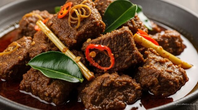 Resep Rendang Sapi Empuk dengan Bumbu Meresap Sempurna