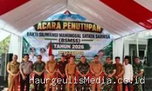Sinergi TNI dan Pemda Indramayu dalam Penutupan BSMSS 2026 di Desa Cempeh Lelea