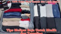 Teknik Melipat Baju agar Koper Lebih Rapi dan Hemat Ruang Teknik Melipat Baju agar Koper Lebih Rapi dan Hemat Ruang