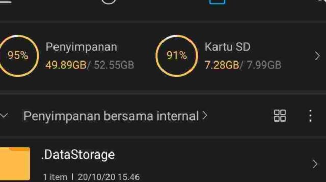 Trik Mengatasi Penyimpanan HP Penuh Padahal Aplikasi Sedikit di Android